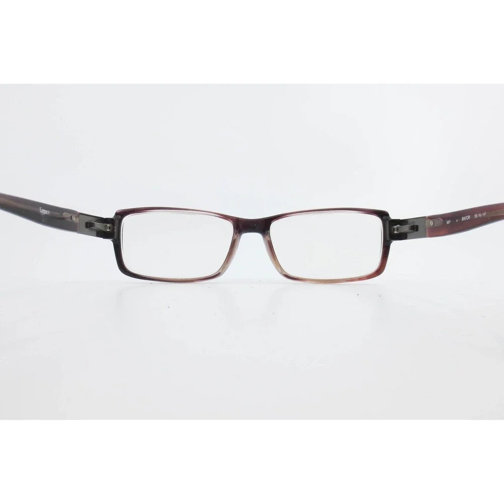 Legacy MP BK/CR Eyeglasses Frames Burgundy Black Tortoise Rectangular 55-16-140